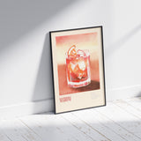 Negroni Cocktail Recipe Print
