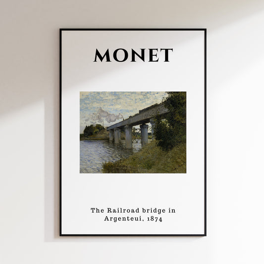 Monet - The Railroad 1874