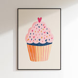 Rosa Cupcake