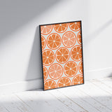 Oranges for Aperol Pattern Print