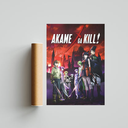 Akame Ga Kill Print