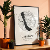 Liverpool City Print | Custom Wall Art Poster