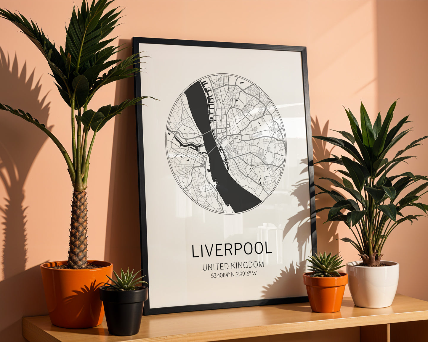 Liverpool City Print | Custom Wall Art Poster