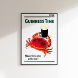 Vintage Guinness Time Crab - Have This One With Me!