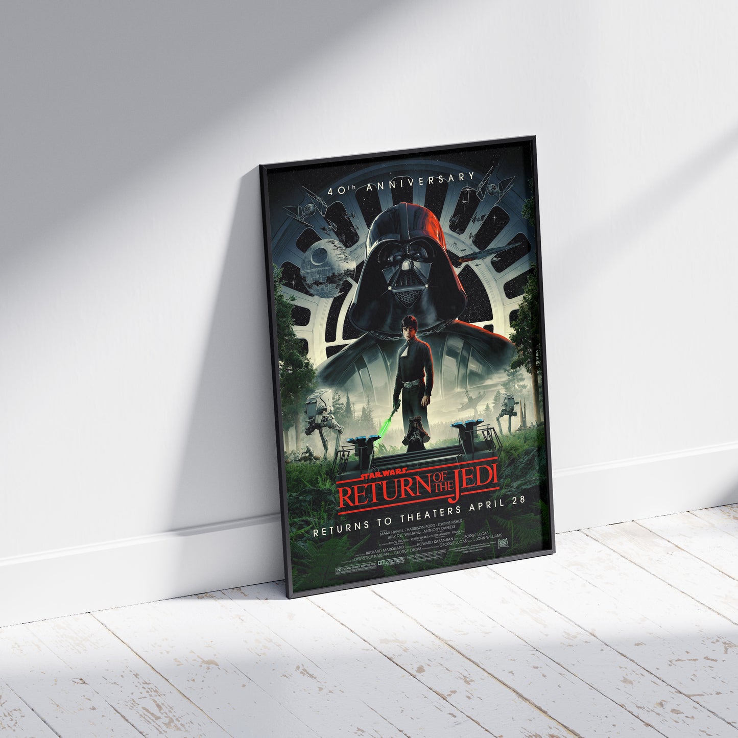 Star Wars Return of The Jedi - 40th Anniversary Poster