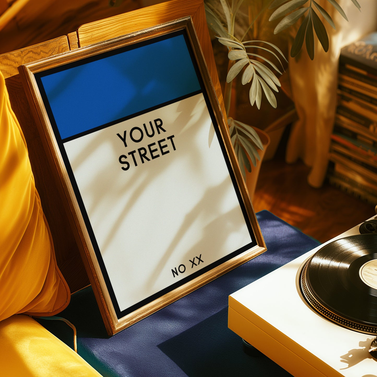 Personalized Monopoly-Style Property Card