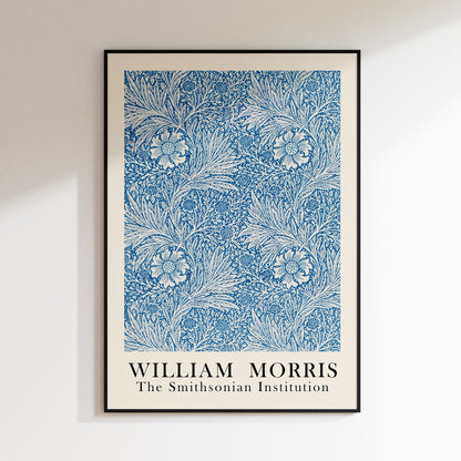 William Morris - The Smithsonian Institution Blue Flowers