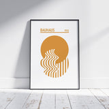Bauhaus - Circle Geometric 1923 Poster