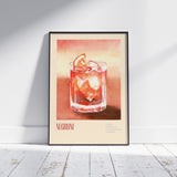 Negroni Cocktail Recipe Print
