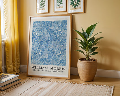 William Morris - The Smithsonian Institution Blue Flowers