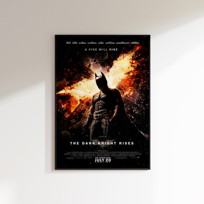 Batman The Dark Knight Rises - Movie Poster