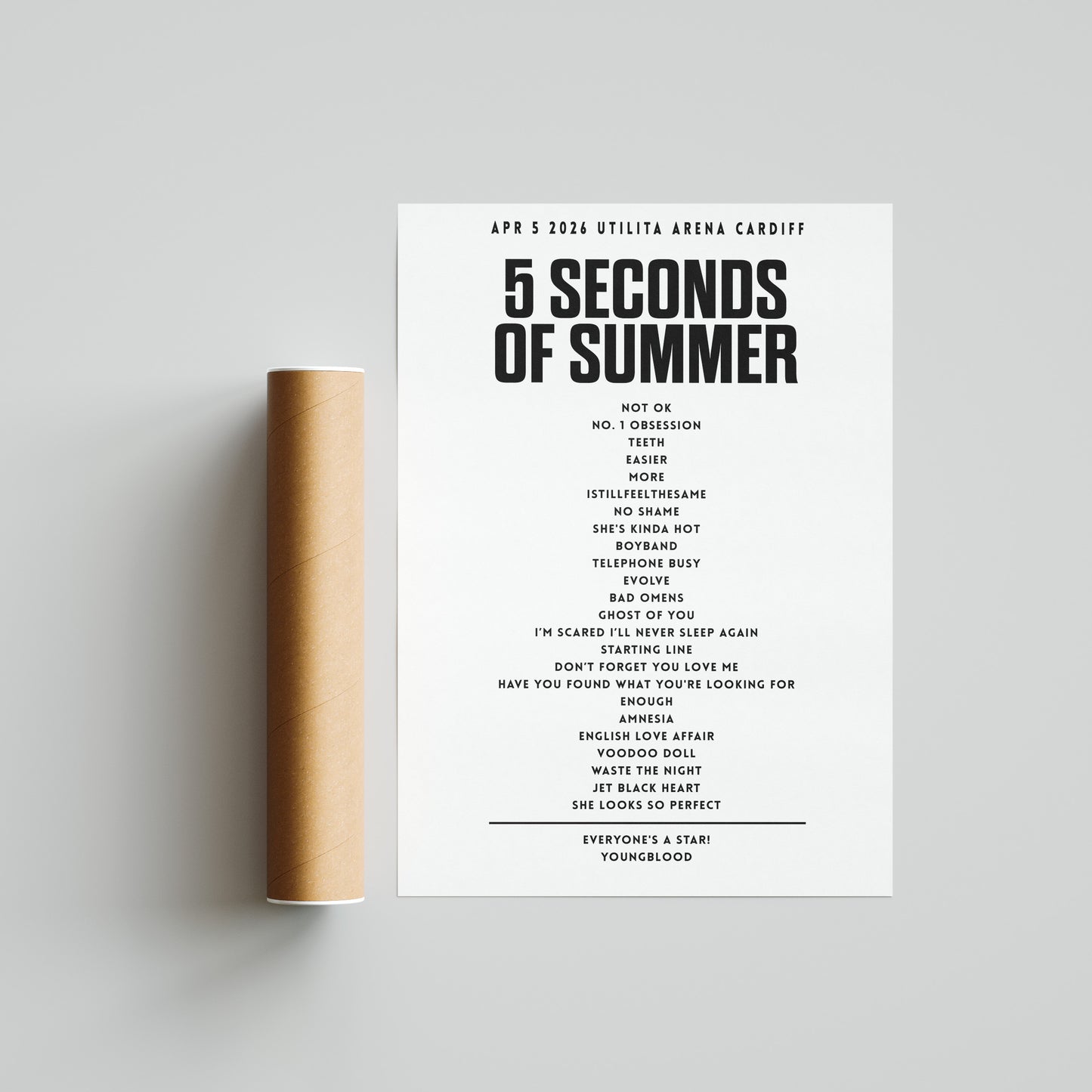 5 Seconds of Summer - April 5th 2026 at Utilita Arena Cardiff