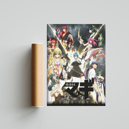 Magi The Labyrinth of Magic Print