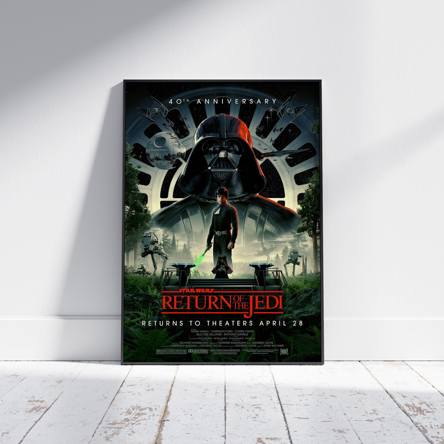 Star Wars Return of The Jedi - 40th Anniversary Poster
