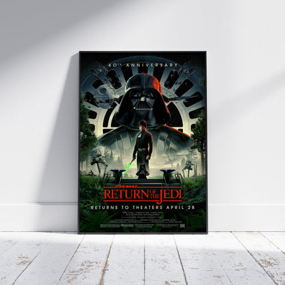 Star Wars Return of The Jedi - 40th Anniversary Poster