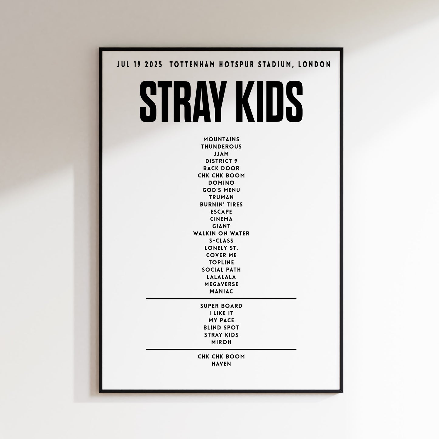 Starry Kids July 19th 2025  Tottenham Hotspur Stadium, London