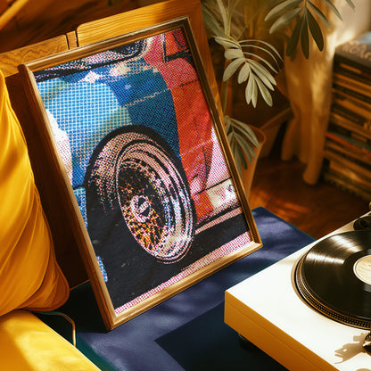 BMW M Sport Vintage Poster