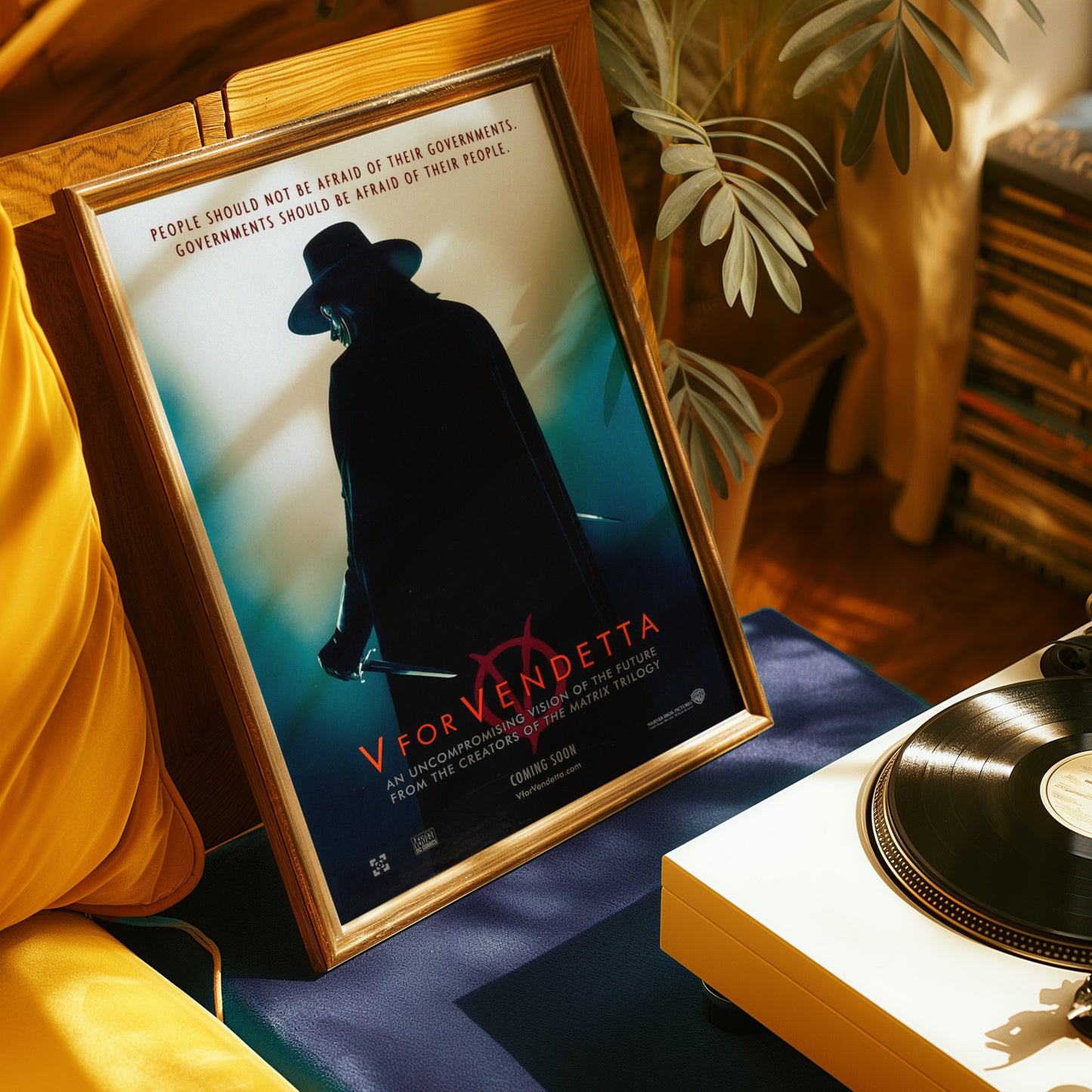 V For Vendetta - Movie Poster