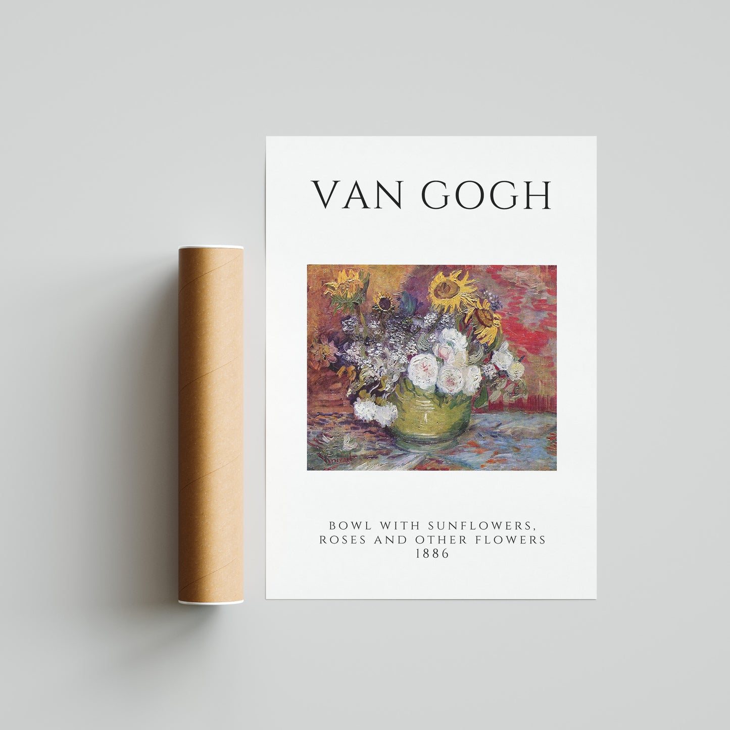 Bowl with Sunflowers - Van Gogh