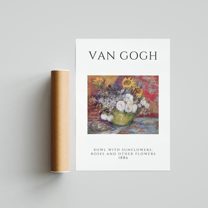 Bowl with Sunflowers - Van Gogh