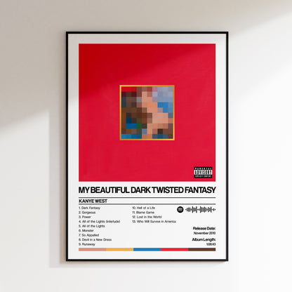 Kanye West - My Beautiful Dark Twisted Fantasy