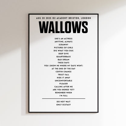 Wallows - August 20th 2025 O2 Academy Brixton, London