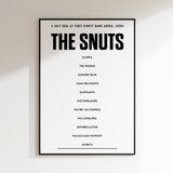 The Snuts setlist – 6 July 2026 at First Direct Bank Arena, Leeds