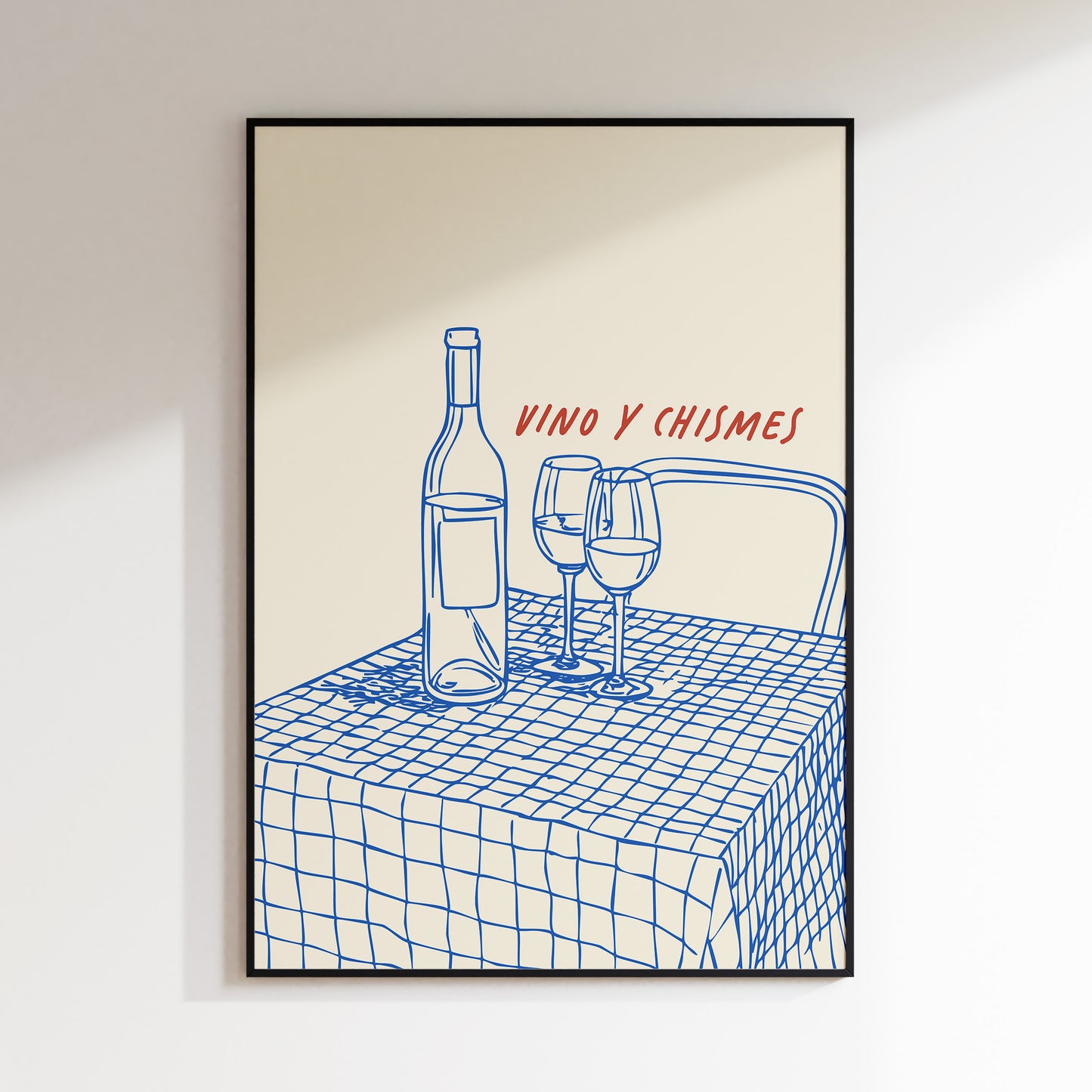 Wine and Glasses, Vino T Chusmes