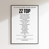 ZZ Top – 26. Juli 2017, O2 Academy Glasgow, Glasgow, Schottland
