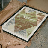 Explore Nature Vintage Collage