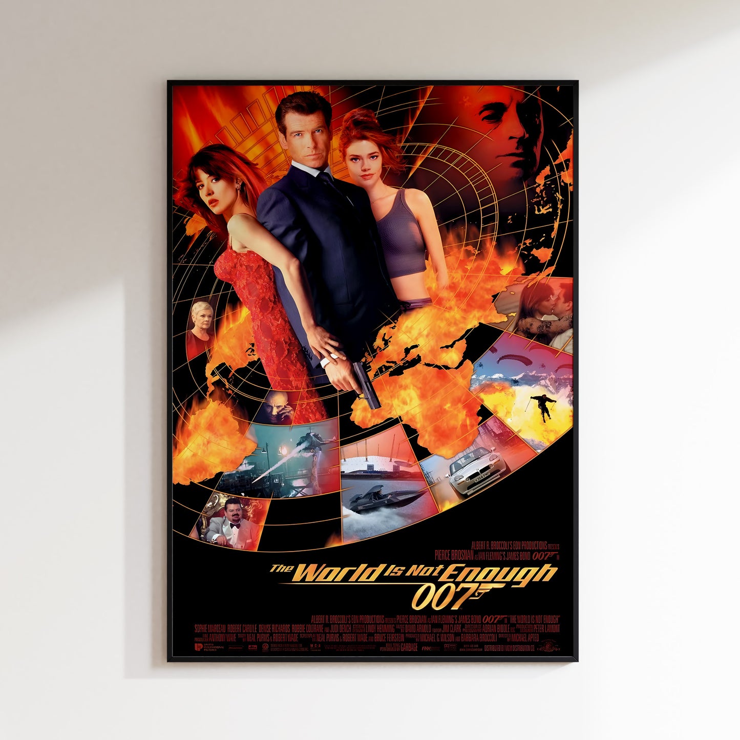 The World Is Not Enough - James Bond Poster