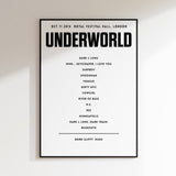 Underworld October 11th 2014, Royal Festival Hall, London