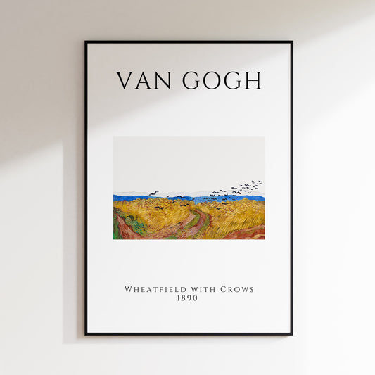 Wheatfield With Crows - Van Gogh