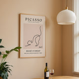 Picasso - Cat Animal Drawing