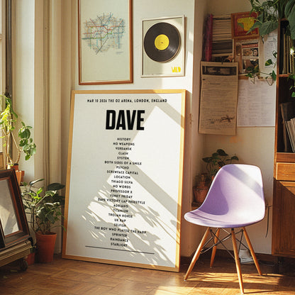 Dave - March 10th 2026 at The O2 Arena, London, England