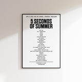 5 Seconds of Summer - April 2nd 2026 at The O2 Arena, London, England