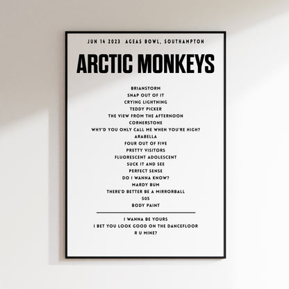Arctic Monkeys, June  14th 2023, Ageas Bowl, Southampton