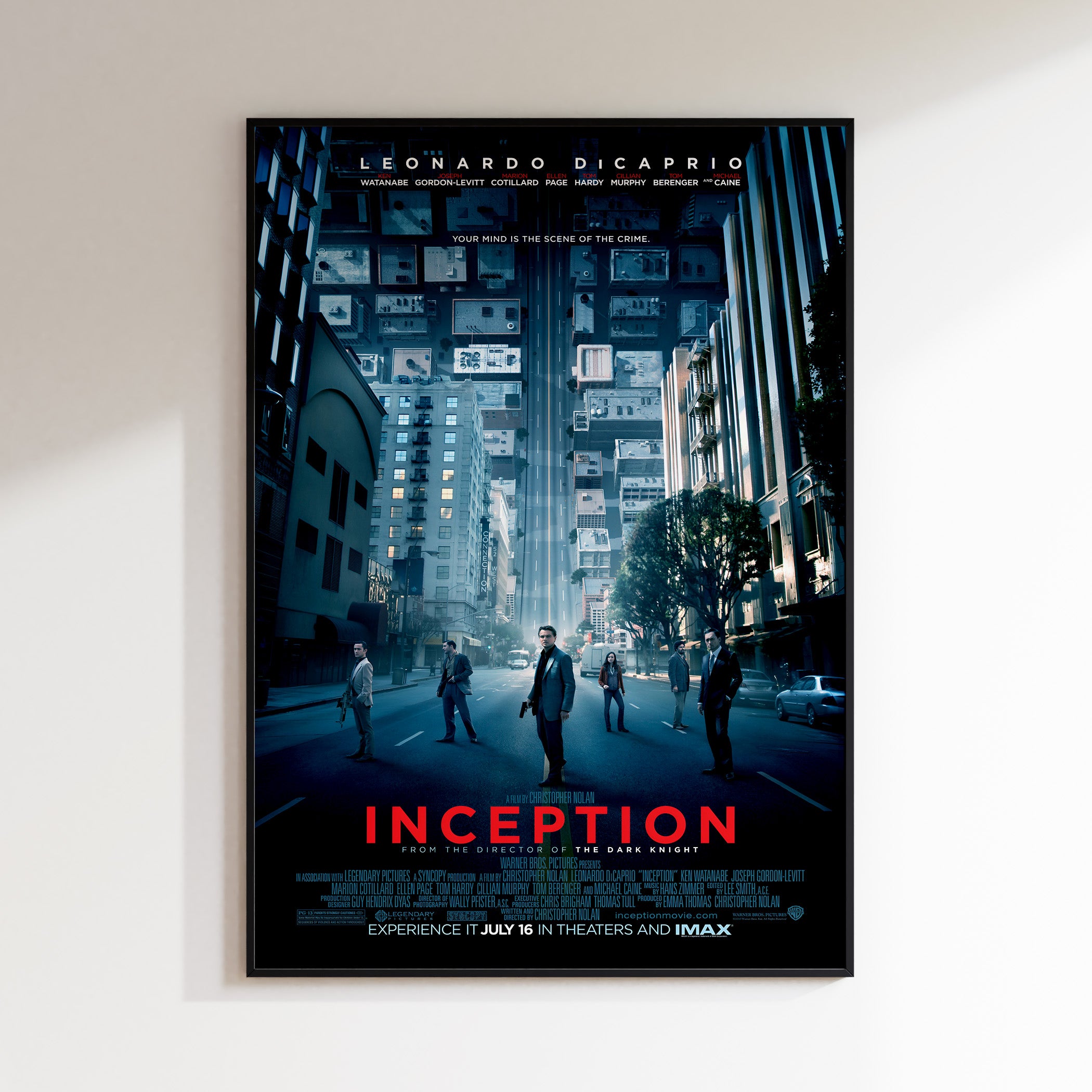 Inception - All-Time Great Movie Poster Print – Perfect Gift for Film ...