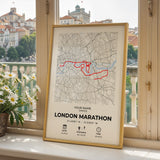 Personalized London Marathon Print