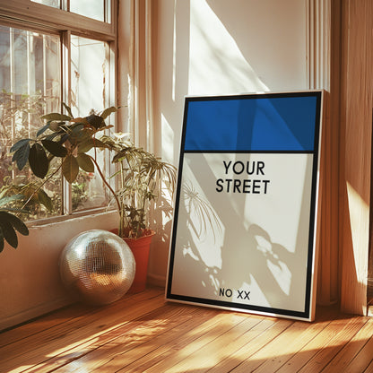 Personalized Monopoly-Style Property Card