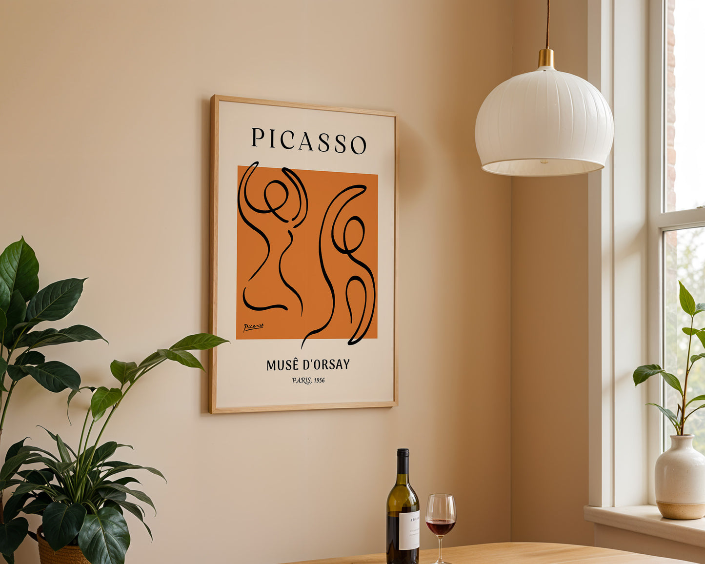 Picasso - Musee D'Orsay Line Drawing