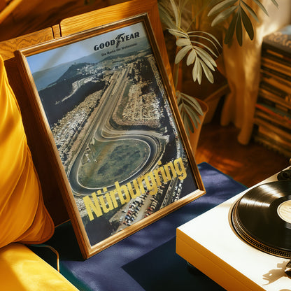 Nurburgring / Good Year Vintage Poster