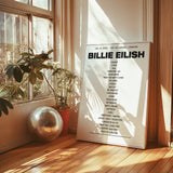 Setlist von Billie Eilish – 14. Juli 2025, The O2 Arena, London