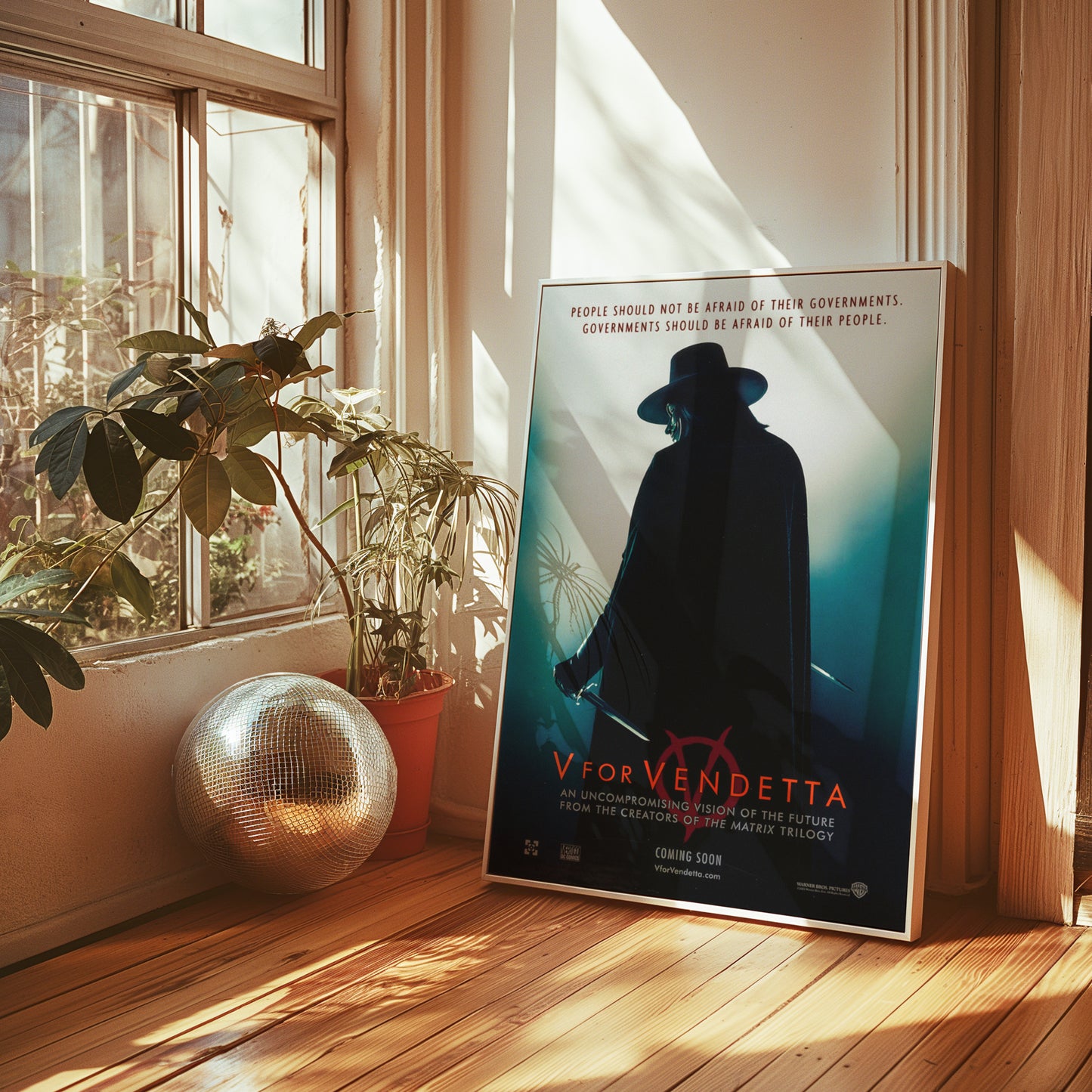 V For Vendetta - Movie Poster