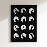 Moonlit Wild Silhouettes
