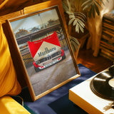 BMW Marlboro Retro Poster