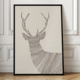 Intricate Patterned Stag