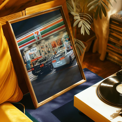 Supra X Skyline 7 Eleven Poster