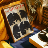 The Beatles Vintage Rock Poster