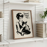 Chic Woman Reading